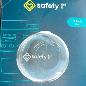 Safety 1st Clear View Stove Knob Covers 5 Pack NIB